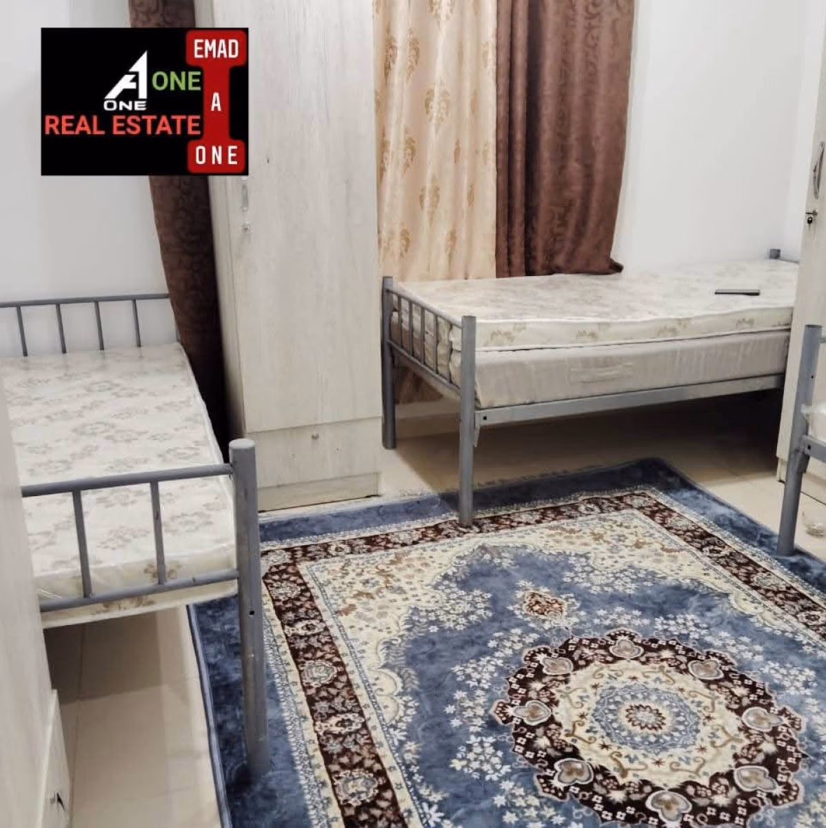 كود الاعلان 57433
للايجار سكن مشترك للشباب ب عجمان ب النعيمية 3 ب ابراج سيتي تاور
للتواصل واتساب 0501881974

شارع خليفة بن زايد - قريب من جراند مول - السفير مول - قريب من المراد مول - كارفور
قريب من الراشدية 3 - شارع بدر - شارع الملك فيصل

سعر سكن الشباب و عدد الافراد بكل غرفه
سرير سنجل + دولاب

550 درهم غرفه كبيرة 4 شباب
600 درهم غرفه 3 شباب
650 درهم غرفه ماستر 3 شباب مع حمام

للتواصل واتساب 0501881974

EMAD A ONE REAL ESTATE BROKER