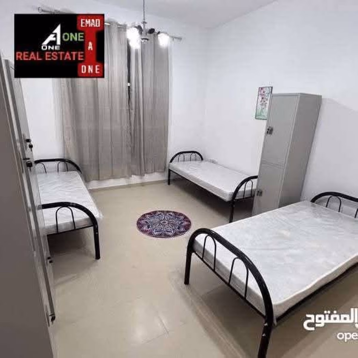 كود الاعلان 26124
للايجار سكن مشترك للشباب ب عجمان ب النعيمية3

ابراج سيتي تاور

شارع خليفة بن زايد
قريب من جراند مول - السفير مول
قريب من المراد مول - كارفور
قريب من الراشدية3
شارع بدر - شارع الملك فيصل

سرير سنجل + دولاب

600 درهم غرفه 4 افراد

650 درهم غرفه 3 افراد

800 درهم غرفه ماستر 3 افراد
حمام + بالكون

للتواصل واتساب 0501881974

EMAD A ONE REAL ESTATE BROKER