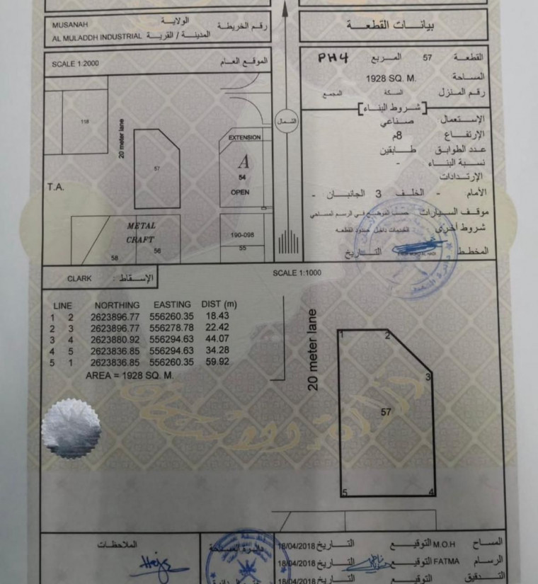 تجاري للبيع في المصنعه