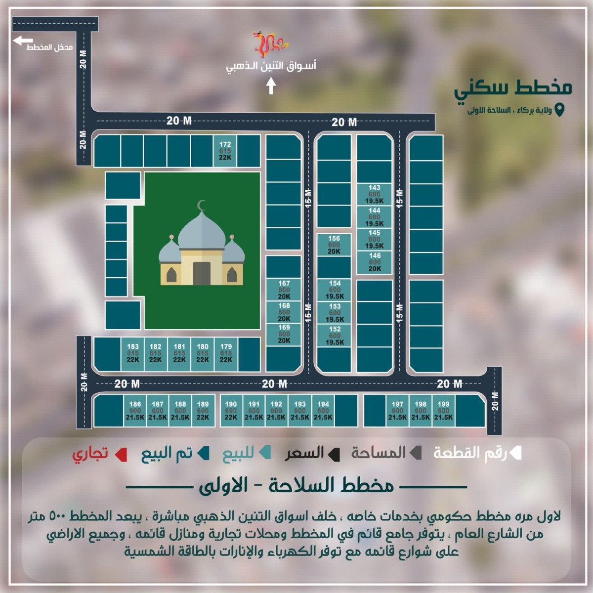 تحديث مخطط السلاحة الاولى خلف التنين في بركاء